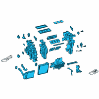 OEM Kia Pad U Diagram - 97205S9000