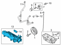 OEM 2021 Ford Bronco Sport Intake Manifold Diagram - HX7Z-9424-B