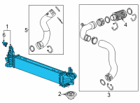 OEM 2022 Chevrolet Trailblazer COOLER ASM-CHRG AIR Diagram - 42589952