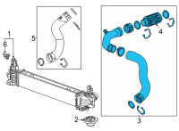 OEM Chevrolet Trailblazer Inlet Tube Diagram - 60003643