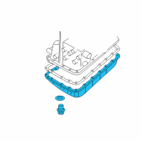 OEM 2016 Nissan Juke Pan Oil Diagram - 31390-3TX0A