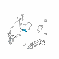 OEM 2007 Dodge Nitro Hose-Radiator Outlet Diagram - 55037849AI