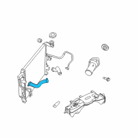OEM 2008 Dodge Nitro Hose-Radiator Inlet Diagram - 68274766AA