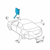 OEM 2014 Toyota Camry Control Module Diagram - 89990-06101