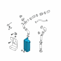 OEM Hyundai INTERCOOLER Diagram - 28271-2B740