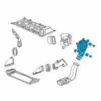 OEM Honda Fan Assy, Ipu Cool Diagram - 1J810-5K1-003