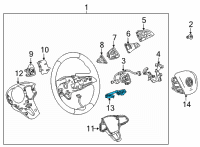 OEM Buick Enclave Module Diagram - 85149488