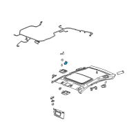 OEM 2009 Buick LaCrosse Switch Asm-Sun Roof *Neutral L Diagram - 10354035