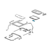 OEM 2011 Acura RL Handle, Sunshade (Max Ivory) Diagram - 70611-S5A-J01YB