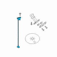 OEM Nissan Carrier Spare Tire Diagram - 57210-EZ00B