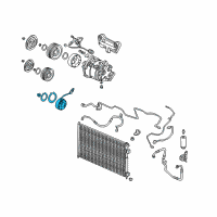 OEM 2003 Honda Civic Coil Set, Solenoid Diagram - 38924-PRA-006