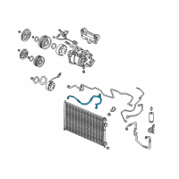 OEM 2004 Honda Civic Hose, Suction Diagram - 80311-S5T-A01