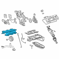OEM 2017 Lexus IS350 Manifold, Intake Diagram - 17111-31171