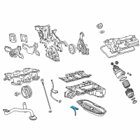 OEM Lexus GS350 Guide, Oil Level Gage Diagram - 11452-31050