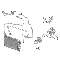 OEM Dodge Challenger TRANSDUCE-A/C Pressure TRANSDUCER Diagram - 68308727AA