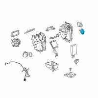 OEM 2012 Chevrolet Tahoe Actuator Diagram - 15798229