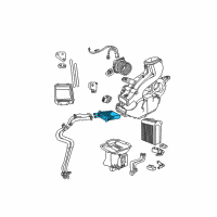 OEM 2005 Dodge Grand Caravan EVAPORATR-Air Conditioning Diagram - 68064307AB