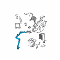 OEM Chrysler Hose-Heater Diagram - 5066525AA