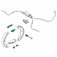 OEM 2018 BMW X5 Adjusting Screw Diagram - 34-41-6-851-437