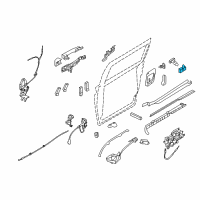 OEM 2014 Kia Sedona Roller Arm Assembly-Rear D Diagram - 839404D100