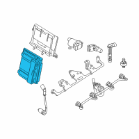 OEM Chevrolet Express 3500 ECM Diagram - 12692200