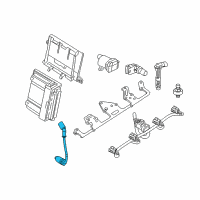 OEM Chevrolet Express 1500 Cable Set Diagram - 19351591