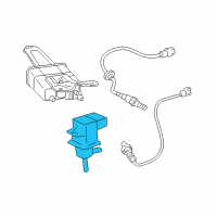 OEM 2013 Scion tC Vacuum Valve Diagram - 25860-36040