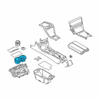 OEM 2021 BMW 840i Gran Coupe CUP HOLDER, CENTER CONSOLE Diagram - 51-16-9-396-505