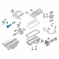 OEM 2011 BMW 750Li xDrive Solenoid Valve (Solv) Diagram - 11-36-8-605-123