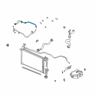 OEM Pontiac Aztek By-Pass Pipe Diagram - 12590279