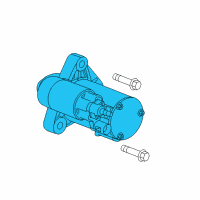 OEM 2013 Cadillac ATS Starter Diagram - 12657797