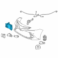 OEM Toyota Camry Sensor Diagram - 88210-06030