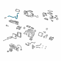 OEM 2014 Chevrolet Traverse Hose Diagram - 23172046