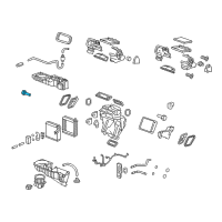 OEM Saturn Outlook Air Temperature Sensor Diagram - 25786418