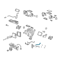 OEM 2013 Buick Enclave Heater Hose Diagram - 25786442