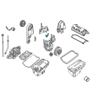 OEM 2000 Honda Civic Seal, Engine Mount Bracket Rubber (B) Diagram - 11926-P08-000