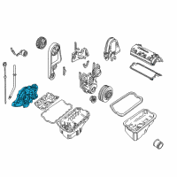 OEM Honda Civic Pump Assembly, Oil (Yamada) Diagram - 15100-P7A-013