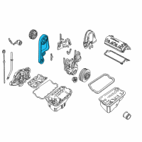 OEM 1999 Honda Civic Belt, Timing (104Ru24 Gb-333) Diagram - 14400-P2F-A01