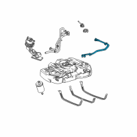 OEM 2005 Ford Freestar Filler Hose Diagram - 5F2Z-9J337-AA