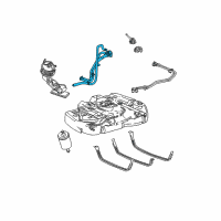 OEM 2006 Mercury Monterey Filler Pipe Diagram - 5F2Z-9034-AA