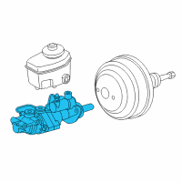 OEM Toyota Tundra Master Cylinder Diagram - 47207-0C010