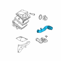 OEM GMC Sierra 1500 Duct Diagram - 25176891