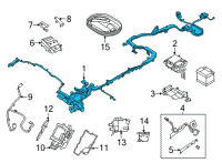 OEM 2022 Lincoln Corsair WIRE - BATTERY - ELECTRIC VEHI Diagram - LX6Z-14290-PM