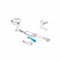 OEM Dodge Challenger Shield-Exhaust Diagram - 4578334AB