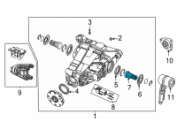 OEM 2022 Jeep Wagoneer AXLE Diagram - 68546981AA