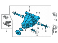 OEM 2022 Jeep Grand Wagoneer REAR COMPLETE Diagram - 68403543AB