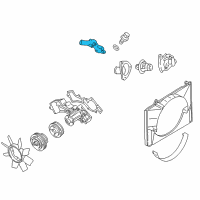 OEM Infiniti Outlet-Water Diagram - 11060-40V00