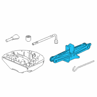 OEM 2021 Acura RDX Jack, Pantograph Diagram - 89310-TZ5-A01