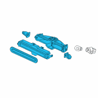 OEM Acura RSX Lamp Unit Diagram - 34270-S6M-003