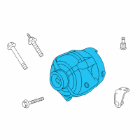 OEM Chevrolet Impala Alternator Diagram - 84009357